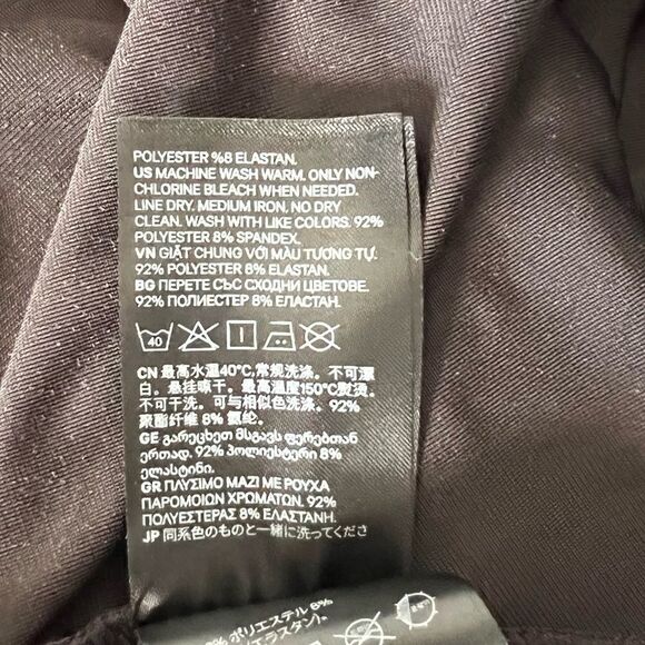 H&M Divided Velvet Cut Out Long Sleeve Dress - Picture 4 of 5